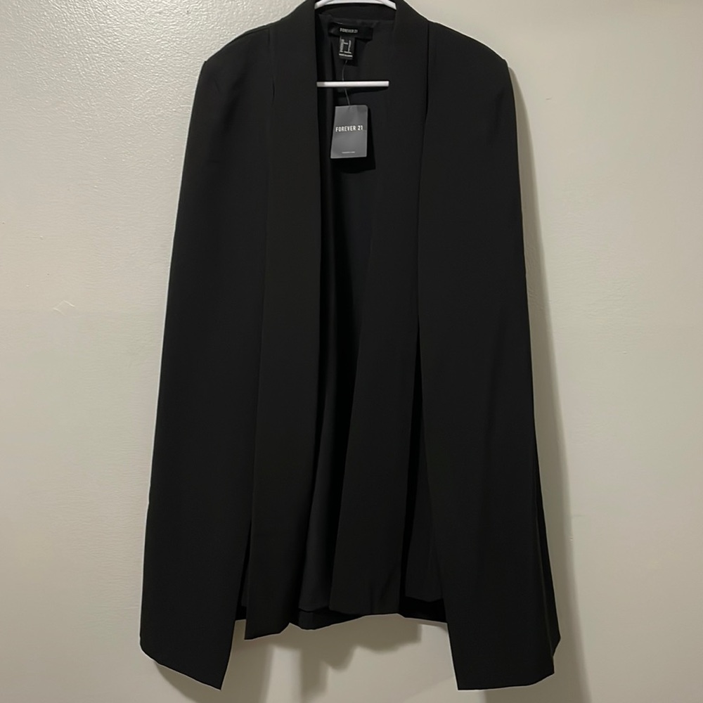 Womens cape blazer size large